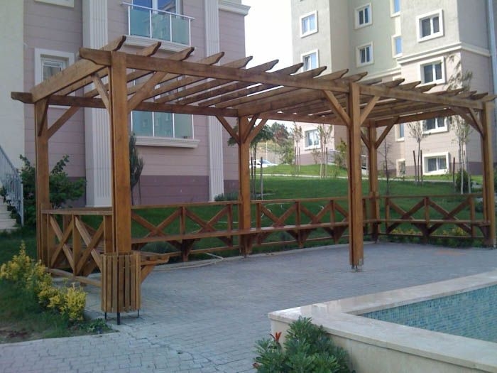 Pergola Kameriye Uygulaması Pergola Kameriye Uygulaması